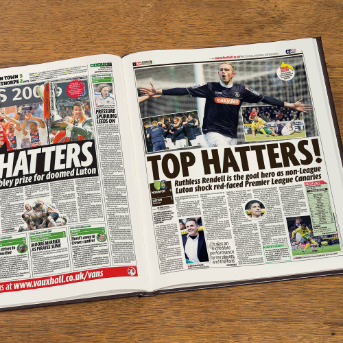 Personalised League Two Football Newspaper