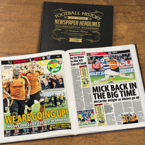 Personalised Championship Football Newspaper I – Z