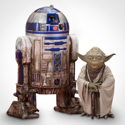 Yoda and R2-D2 2 Pack 10cm