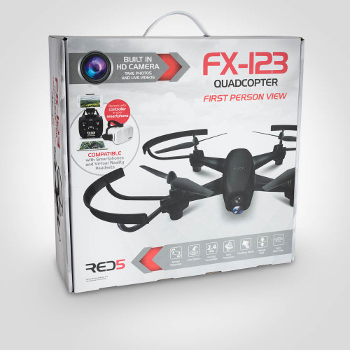 FX-123 FPV Quadcopter - Black