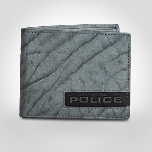 Police Droid Slim Wallet Grey / Black