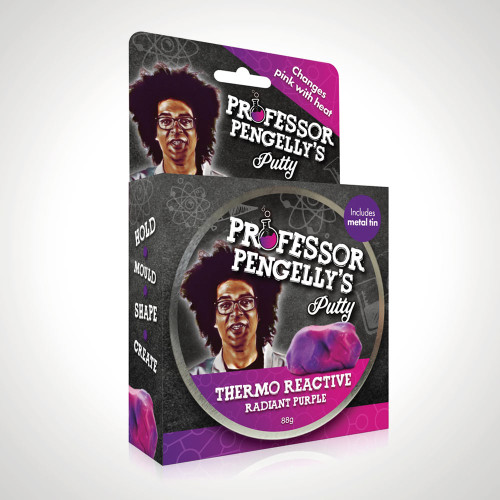 Professor Pengelly’s Colour Changing Putty Thermo Reactive Radiant Purple