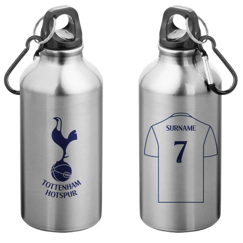 Personalised Tottenham FC Aluminium Water Bottle