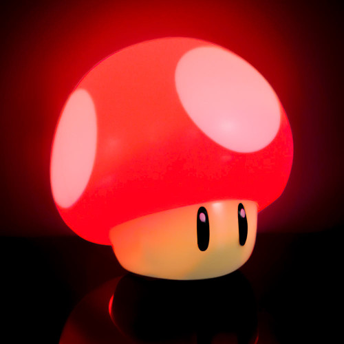 Super Mario Mushroom Desk Light