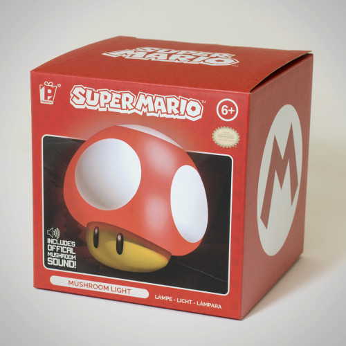 Super Mario Mushroom Desk Light