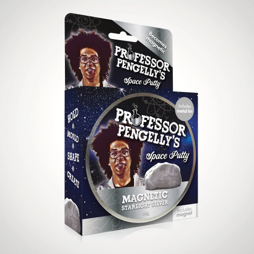 Professor Pengelly’s Space Putty – Magnetic Starlight Silver