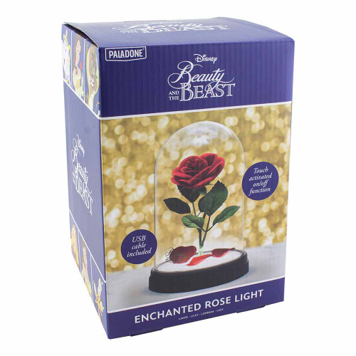 Disney Beauty and the Beast Enchanted Rose Desk Light