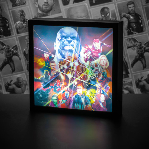 Marvel Avengers Infinity War 3D Luminart