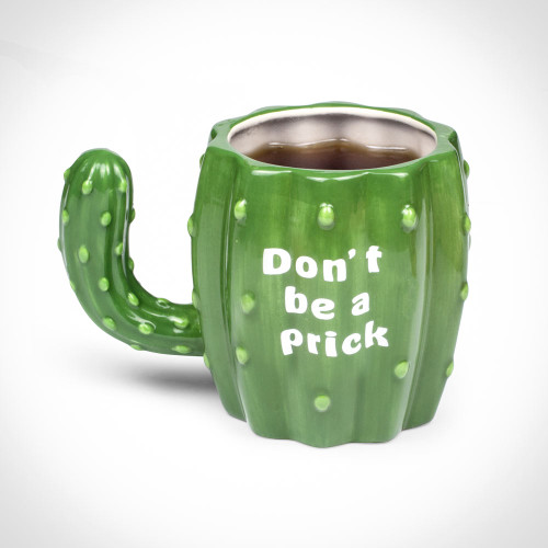 Don’t Be a Prick Cactus Mug