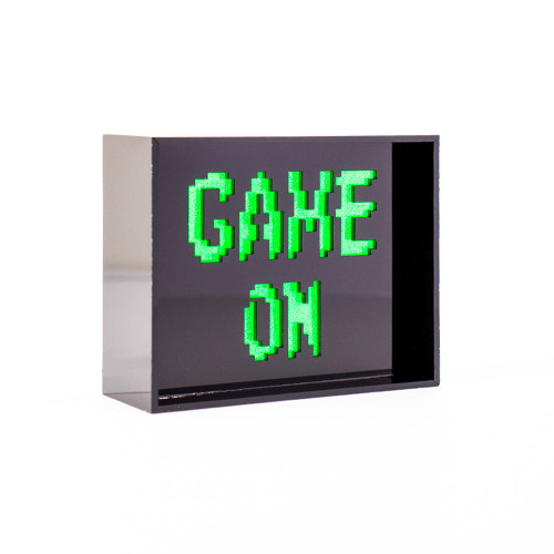 Game On Mini Acrylic LED Box Light