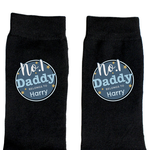 Personalised No. 1 Logo Socks