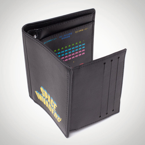 Space Invaders PU Bifold Wallet