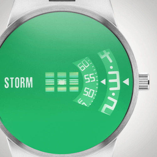 Storm New Remi Lazer Green Watch