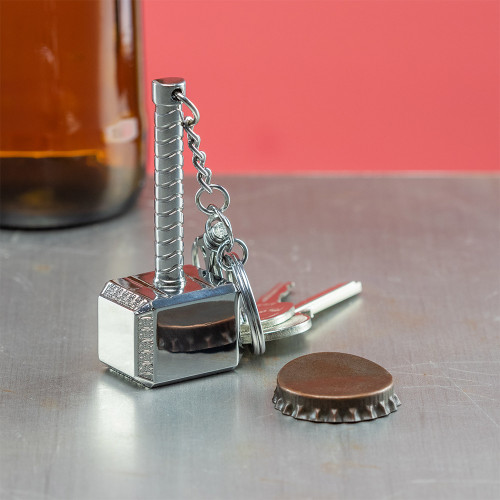 Thor’s Hammer Bottle Opener Keyring