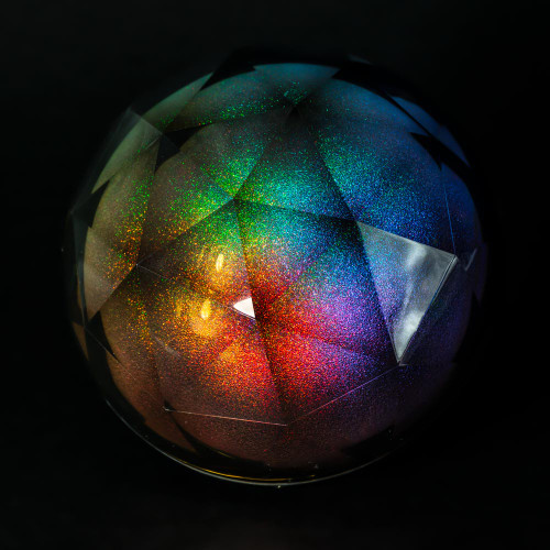 Glitter Geode Ball Speaker