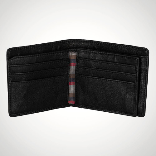 Animal Turmoil Wallet – Black Leather