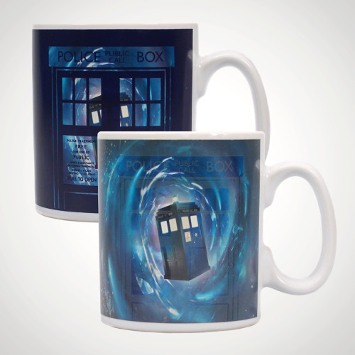 Doctor Who TARDIS Heat Change Mug