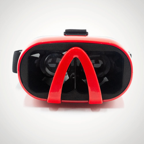 Vizor 3D Virtual Reality Glasses - Red