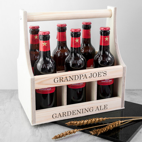 Personalised Gardeners Beer Trug