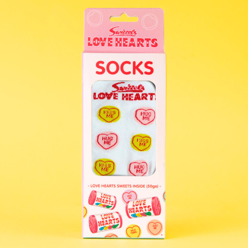 Love Hearts Socks and Sweets