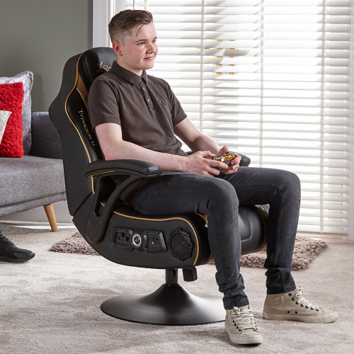 X Rocker PlayStation Gold 2.1 Gaming Chair