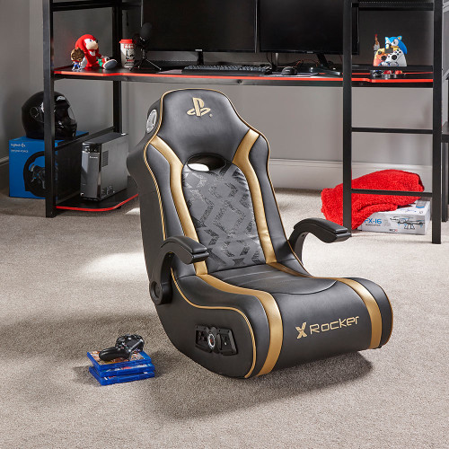 X Rocker PlayStation Gold 2.1 Gaming Chair