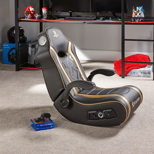 X Rocker PlayStation Gold 2.1 Gaming Chair