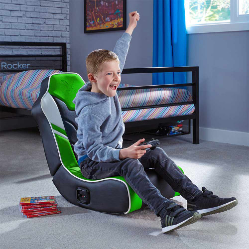 X Rocker Shadow Audio Gaming Chair - Green