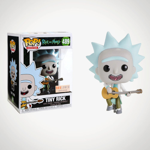 Rick and Morty Tiny Rick with Guitar Pop! Vinyl Figure