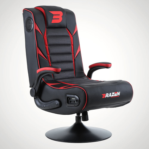 Brazen Panther Elite 2.1 Gaming Chair - Red