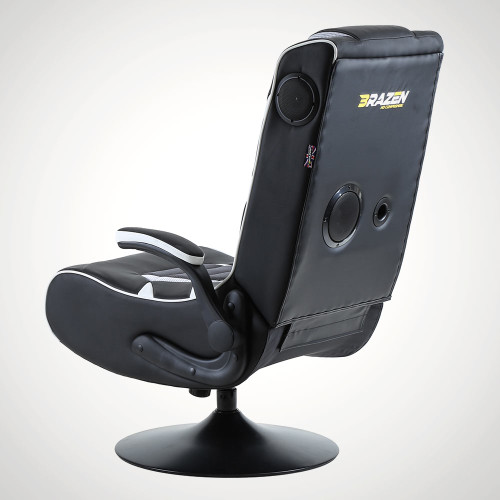 Brazen Panther Elite 2.1 Gaming Chair - White