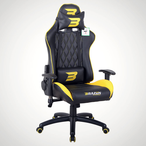 Brazen Phantom Elite Gaming Chair - Yellow