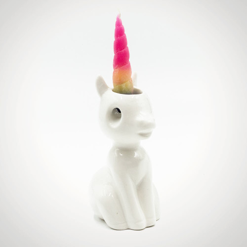 Crying Unicorn Candle Holder