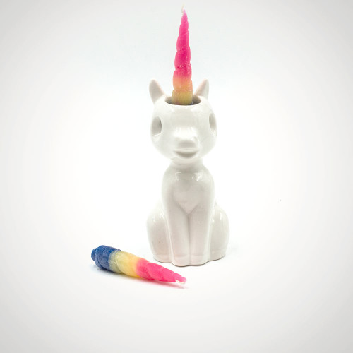 Crying Unicorn Candle Holder