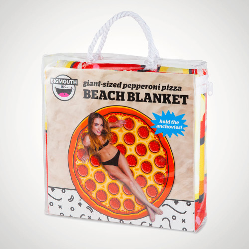 Pizza Shaped Beach Blanket