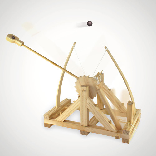Da Vinci Catapult Wooden Toy