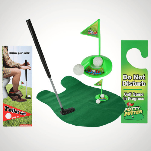 Potty Putter - Toilet Golf Game