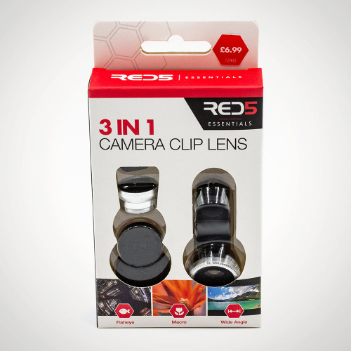 RED5 Essentials 3 in 1 Clip Lens
