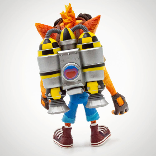 Crash Bandicoot with Jetpack Deluxe Action Figure