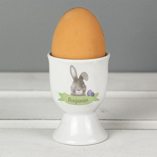 Personalised Easter Bunny Egg Cup