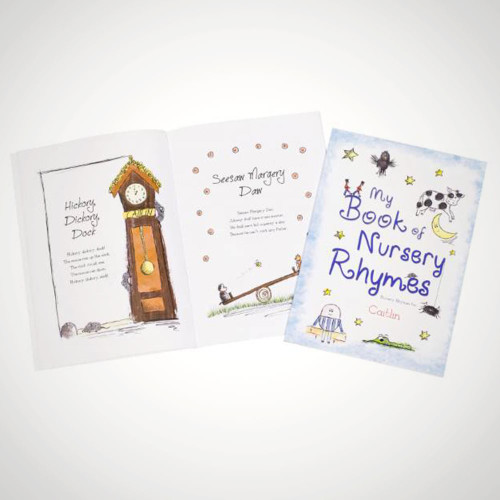 Personalised My Book of Nursery Rhymes