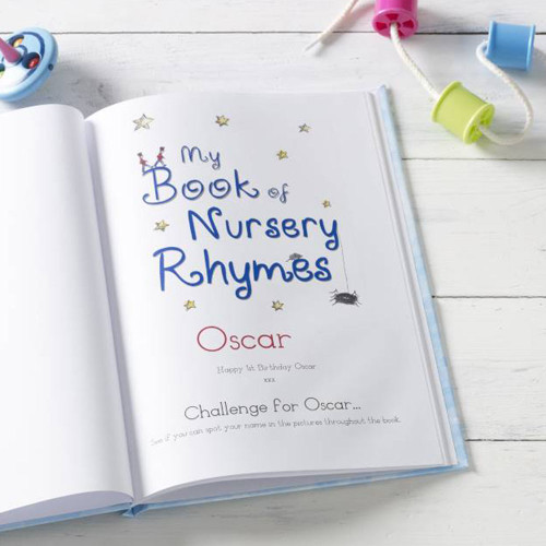 Personalised My Book of Nursery Rhymes