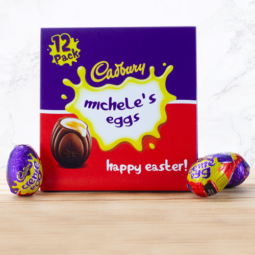 Personalised Cadbury Creme Egg Box