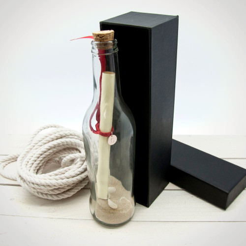 Luxury Personalised Message In A Bottle