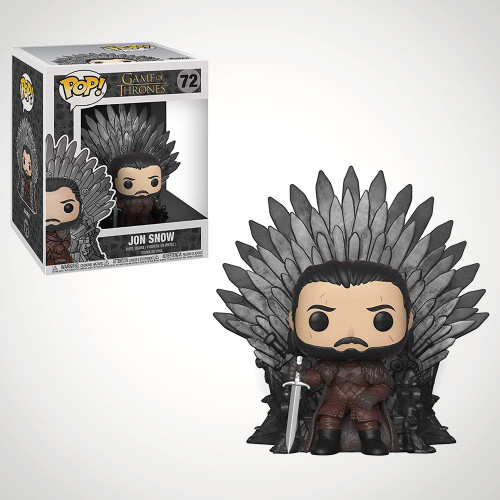 Game of Thrones Jon Snow on Iron Throne Pop! Vinyl