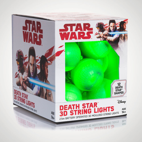 Star Wars Death Star 3D String Lights