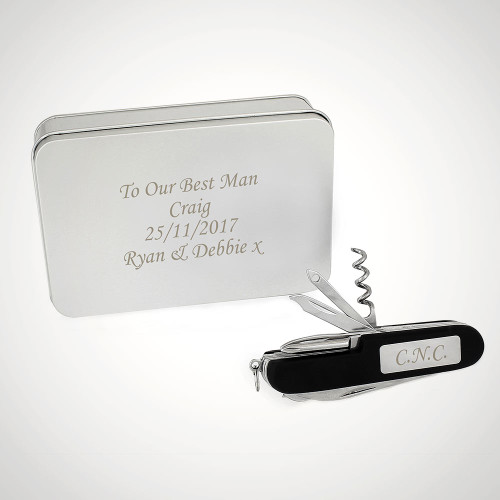Personalised Pen Knife and Box Set
