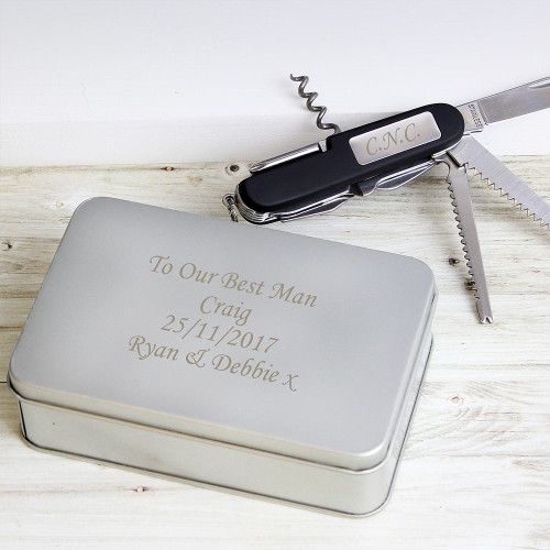 Personalised Pen Knife and Box Set