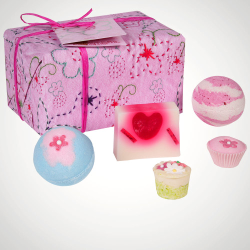 Bomb Cosmetics Pretty in Pink Bath Gift Set