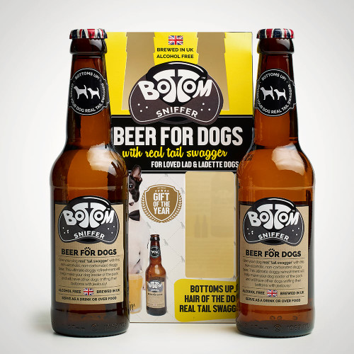 Bottom Sniffer Beer for Dogs Duo Pack